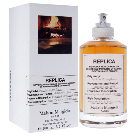 Replica By The Fireplace by Maison Margiela for Unisex - 3.4 oz EDT Spray - Picture 3 of 4